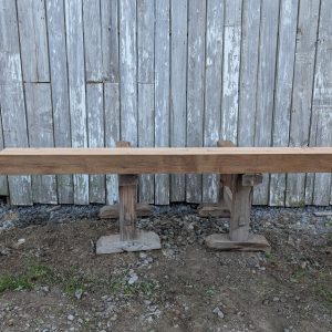 Barn Beam Mantel White oak