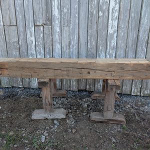Hand Hewn Barn beam mantel